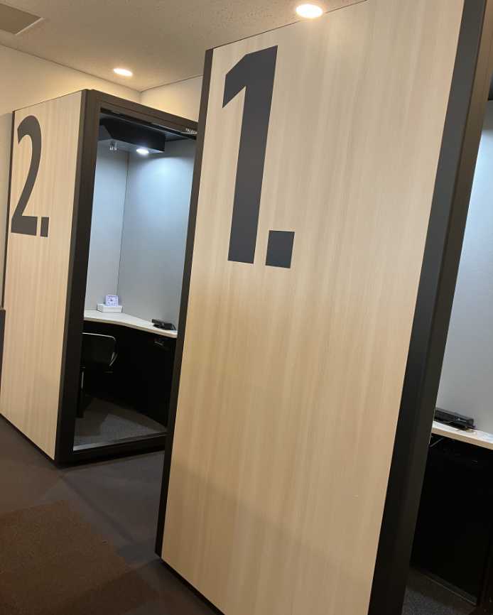 一人用個人ブース Gallery3